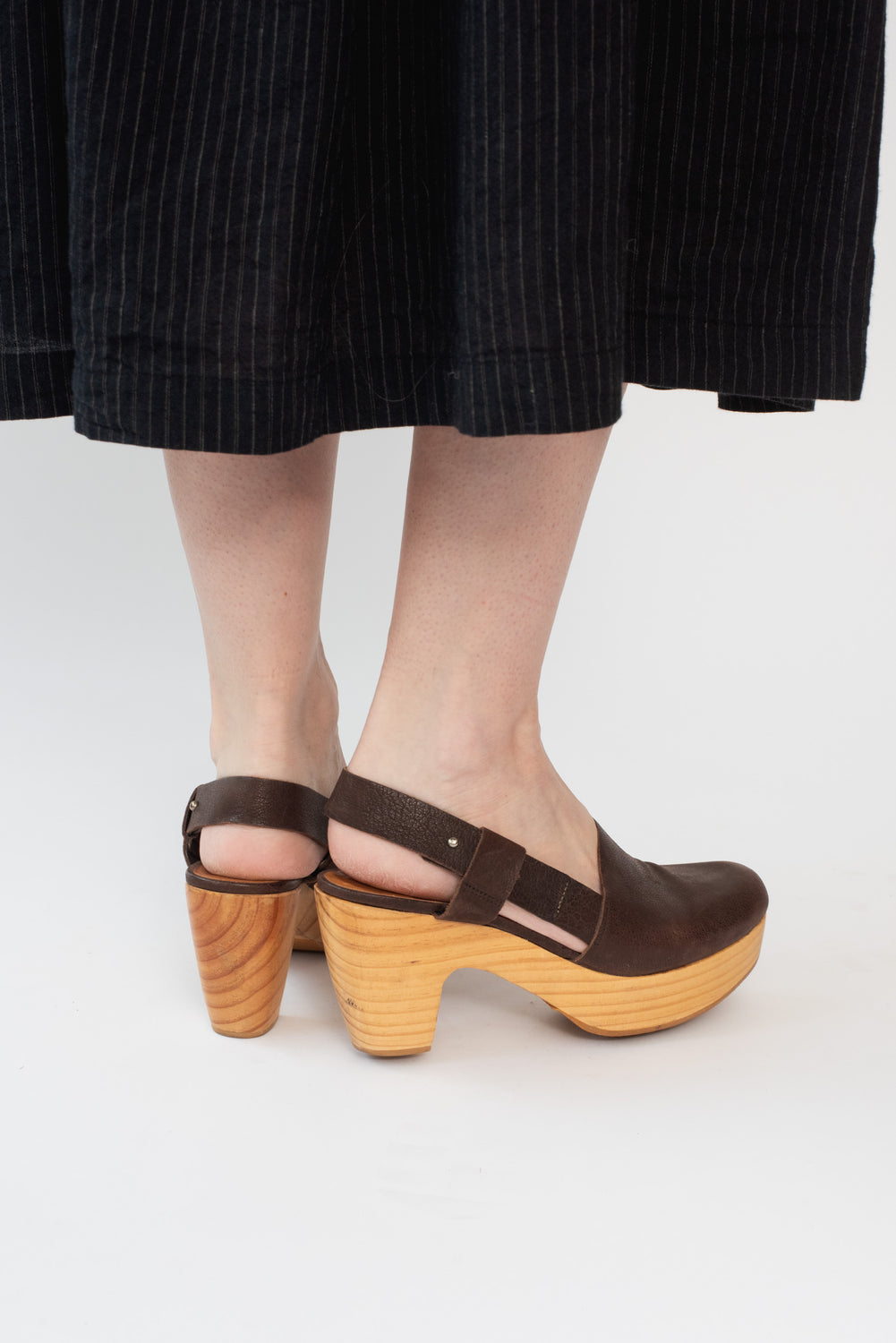 Gently Used Coclico Leather Clogs Size 9 40