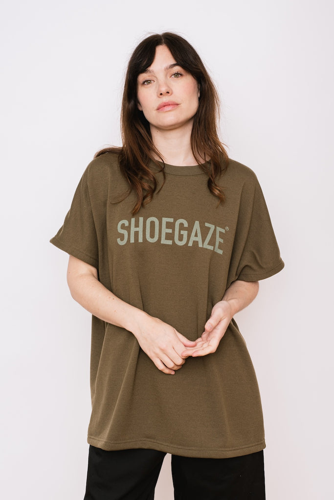 SHOEGAZE T Shirt Olive