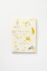TO DO LIST Memo Pad Cat