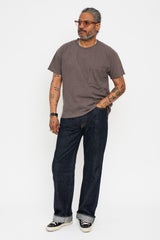 AMUSE Knit Pocket T Shirt, Ink Black