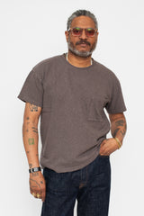 AMUSE Knit Pocket T Shirt, Ink Black