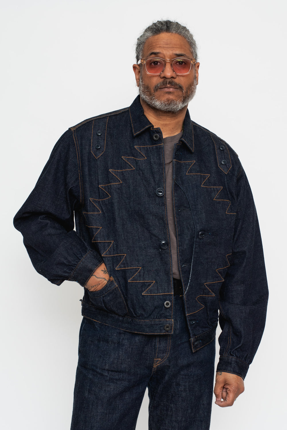 12oz Denim STD Thunderbird Jacket