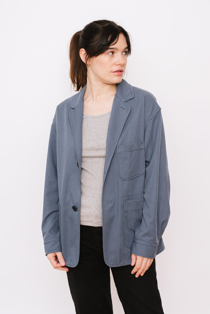 2B Jacket, Grey Blue