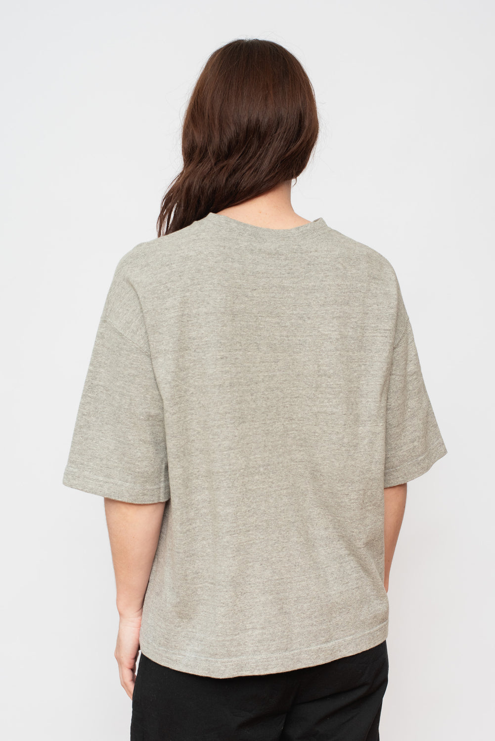 Cotton Thermal Pullover Gray