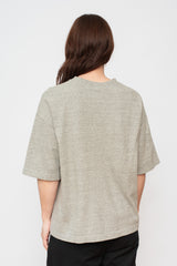 Cotton Thermal Pullover Gray