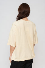 Cotton Thermal Pullover Ivory