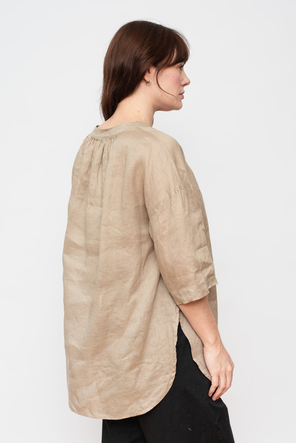 Linen Canvas Tunic Beige