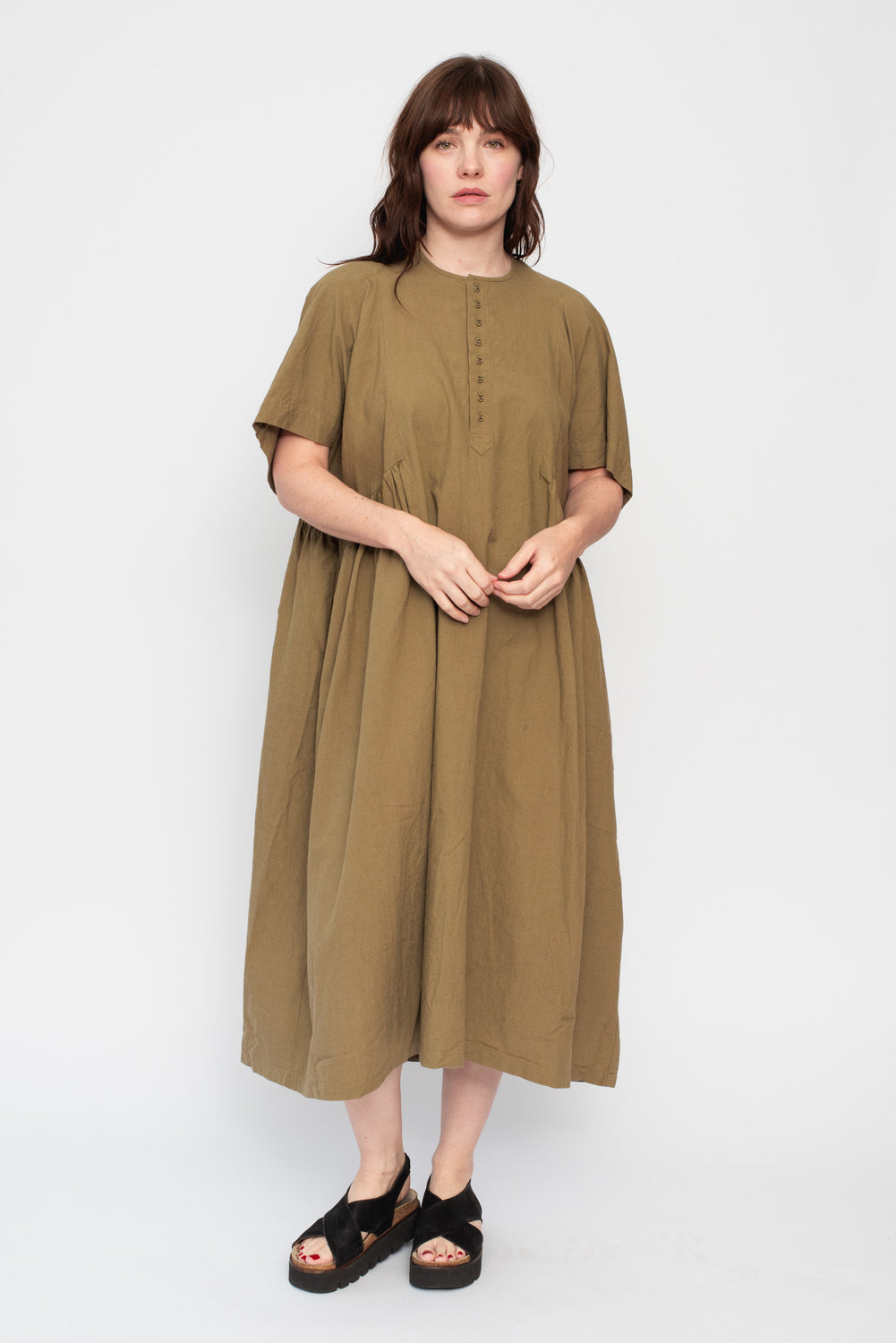 Cotton and Linen Dress