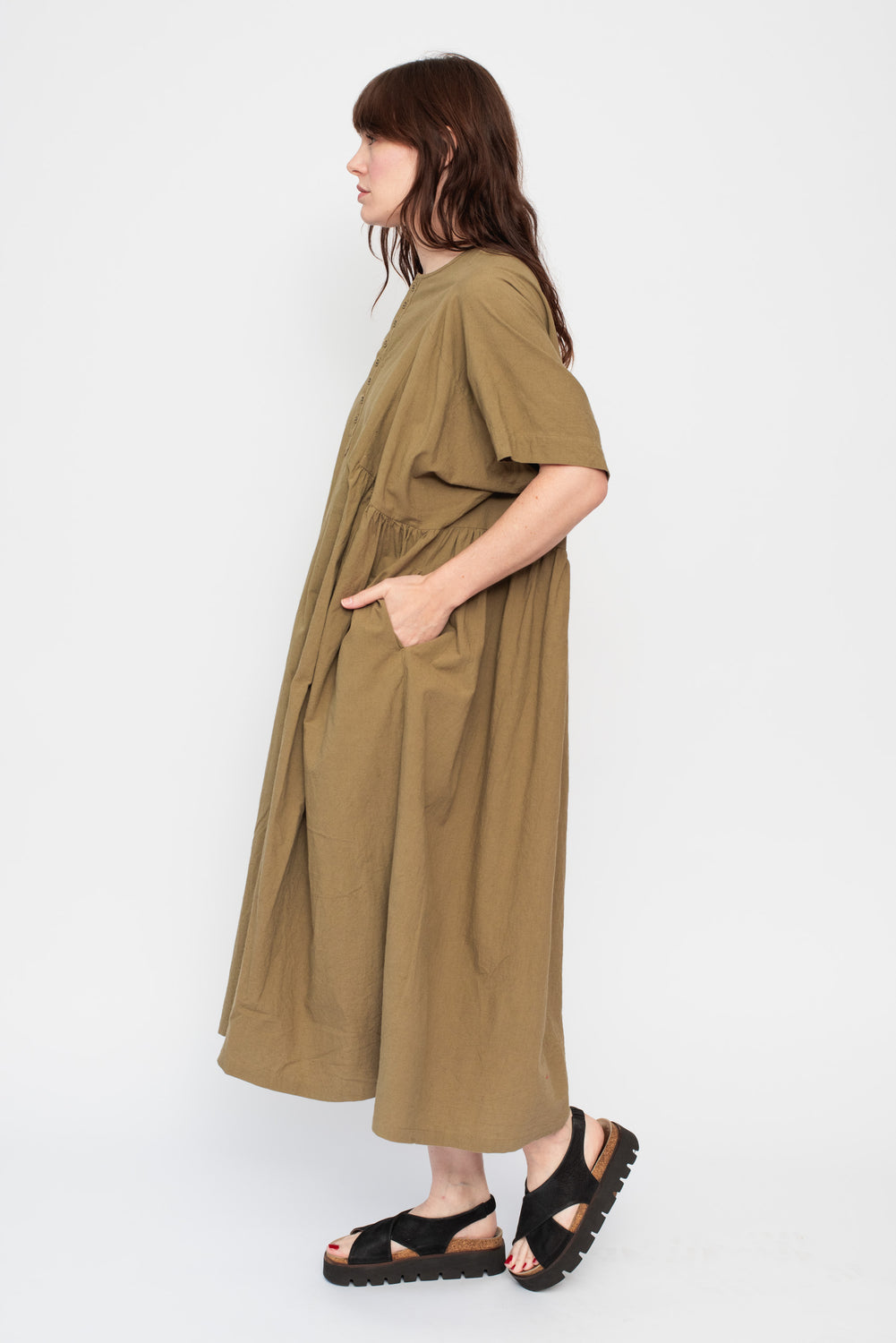 Cotton and Linen Dress