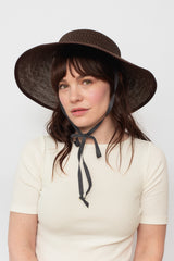 DIAN Hat Dark Brown