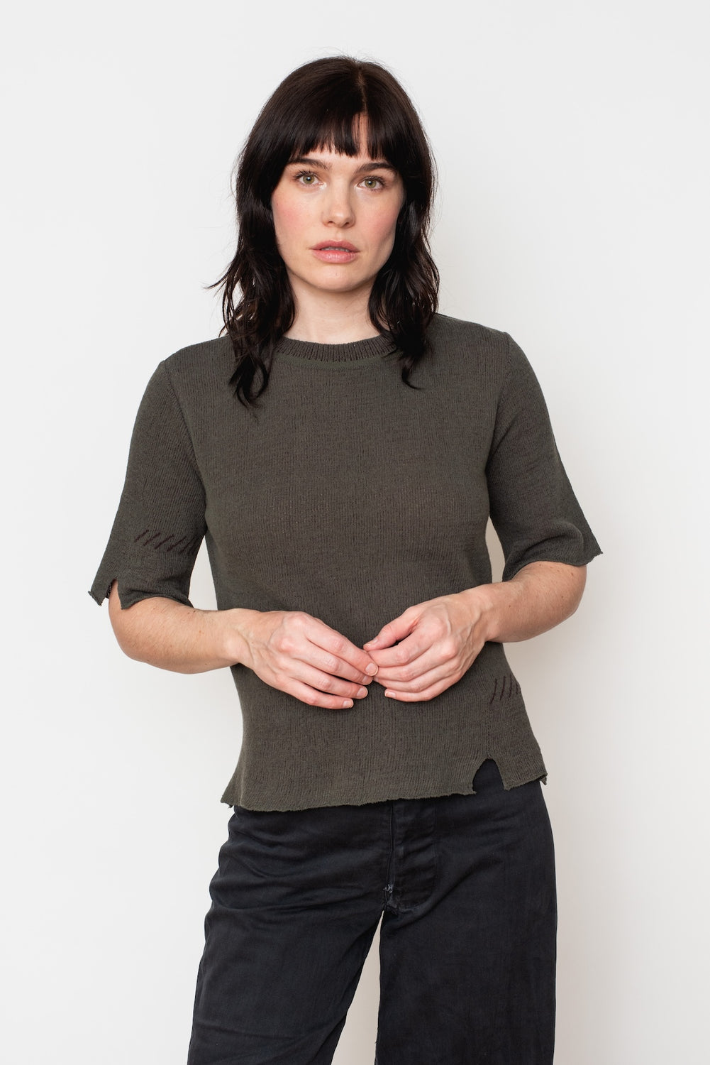 Cotton Sweater, Grey