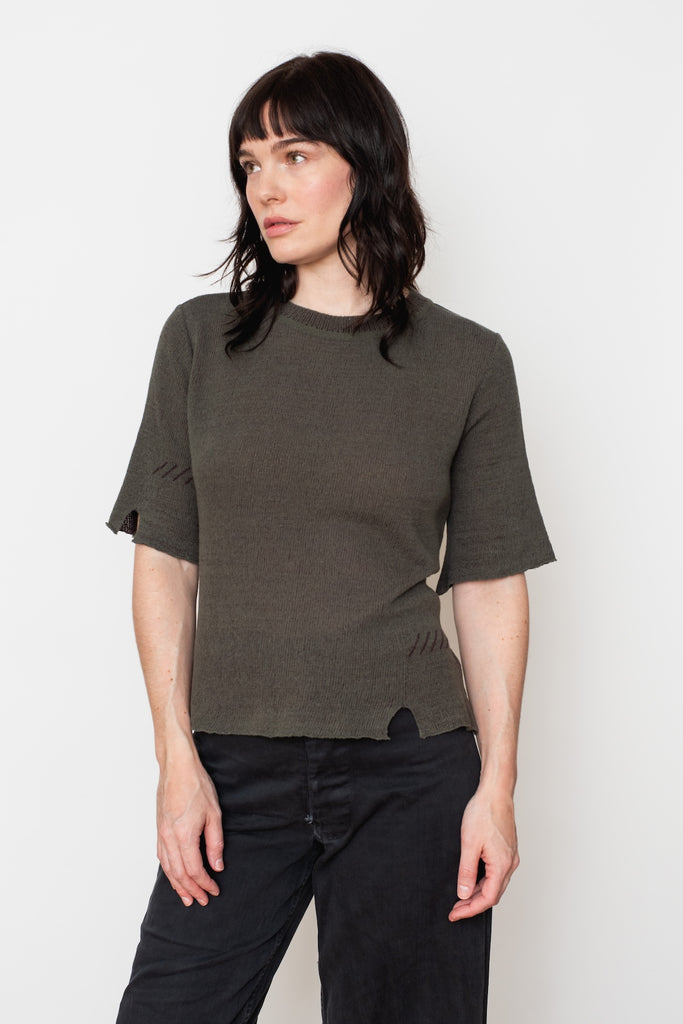 Cotton Sweater, Grey