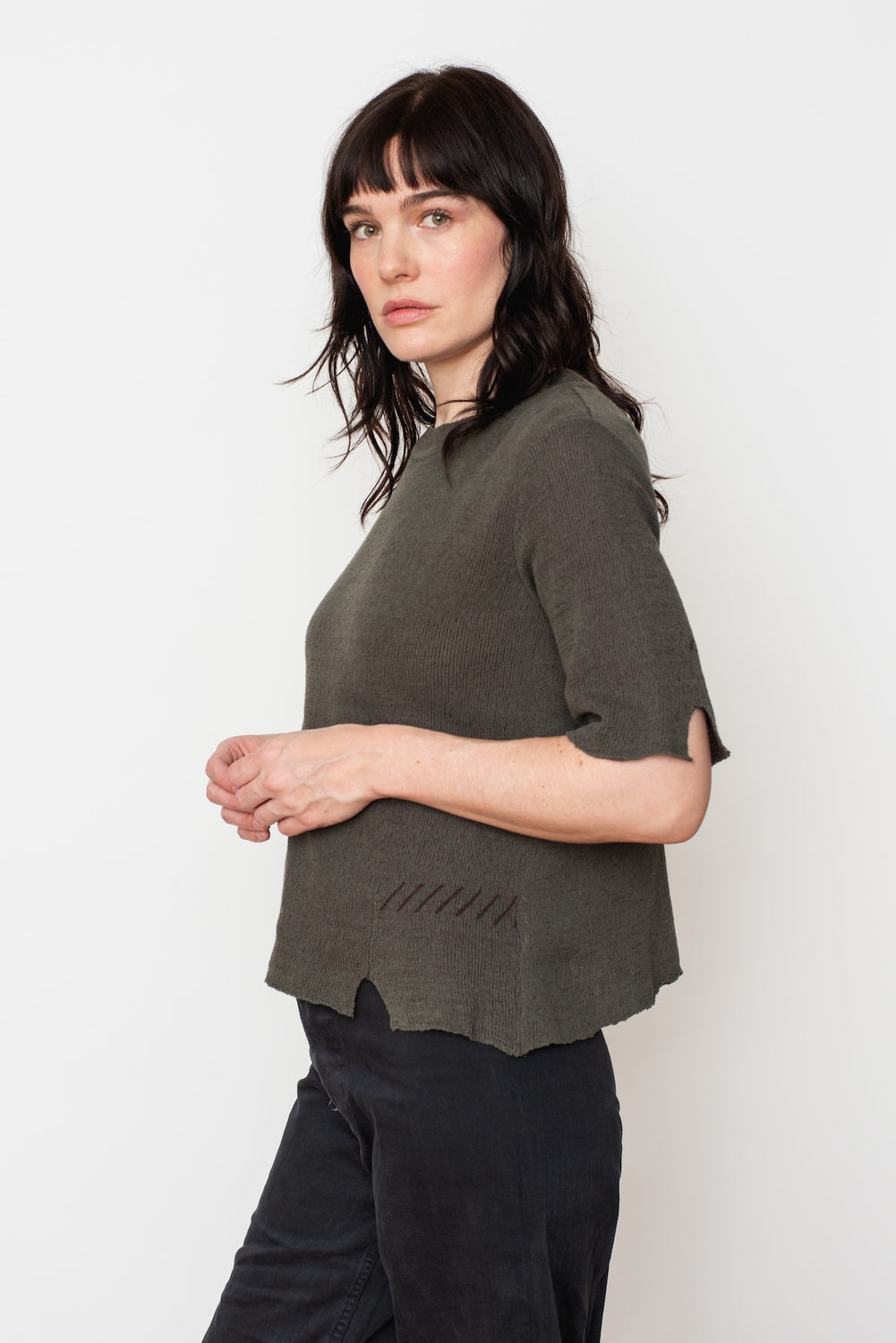 Cotton Sweater, Grey