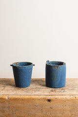 Pot Poignee, Medium, Blue
