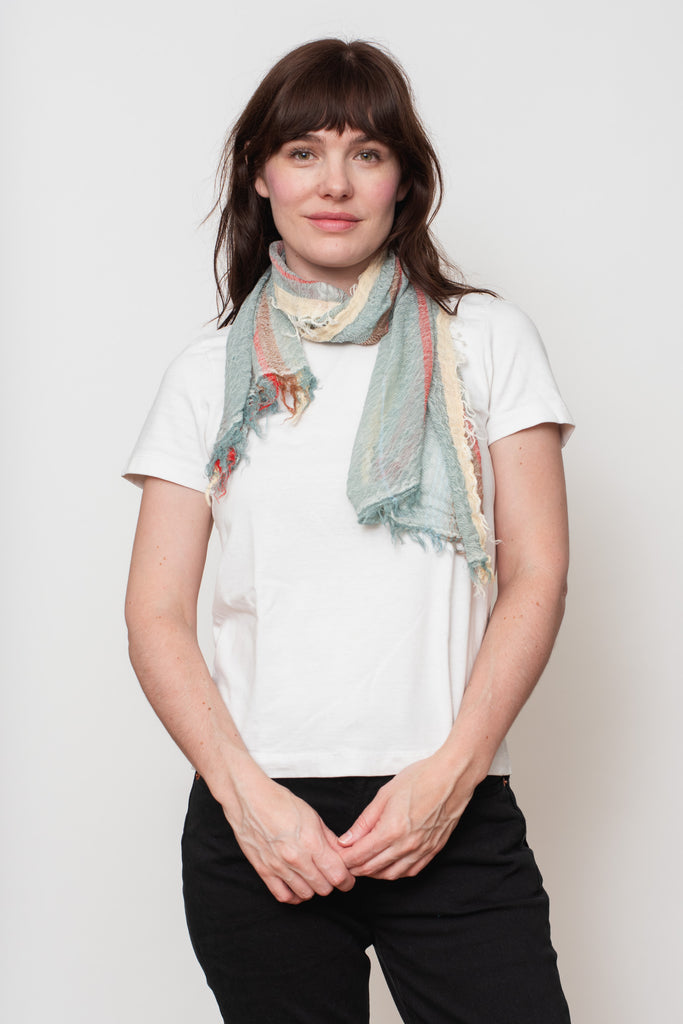Woven Cotton Small Shawl 30