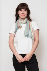 Woven Cotton Small Shawl 30