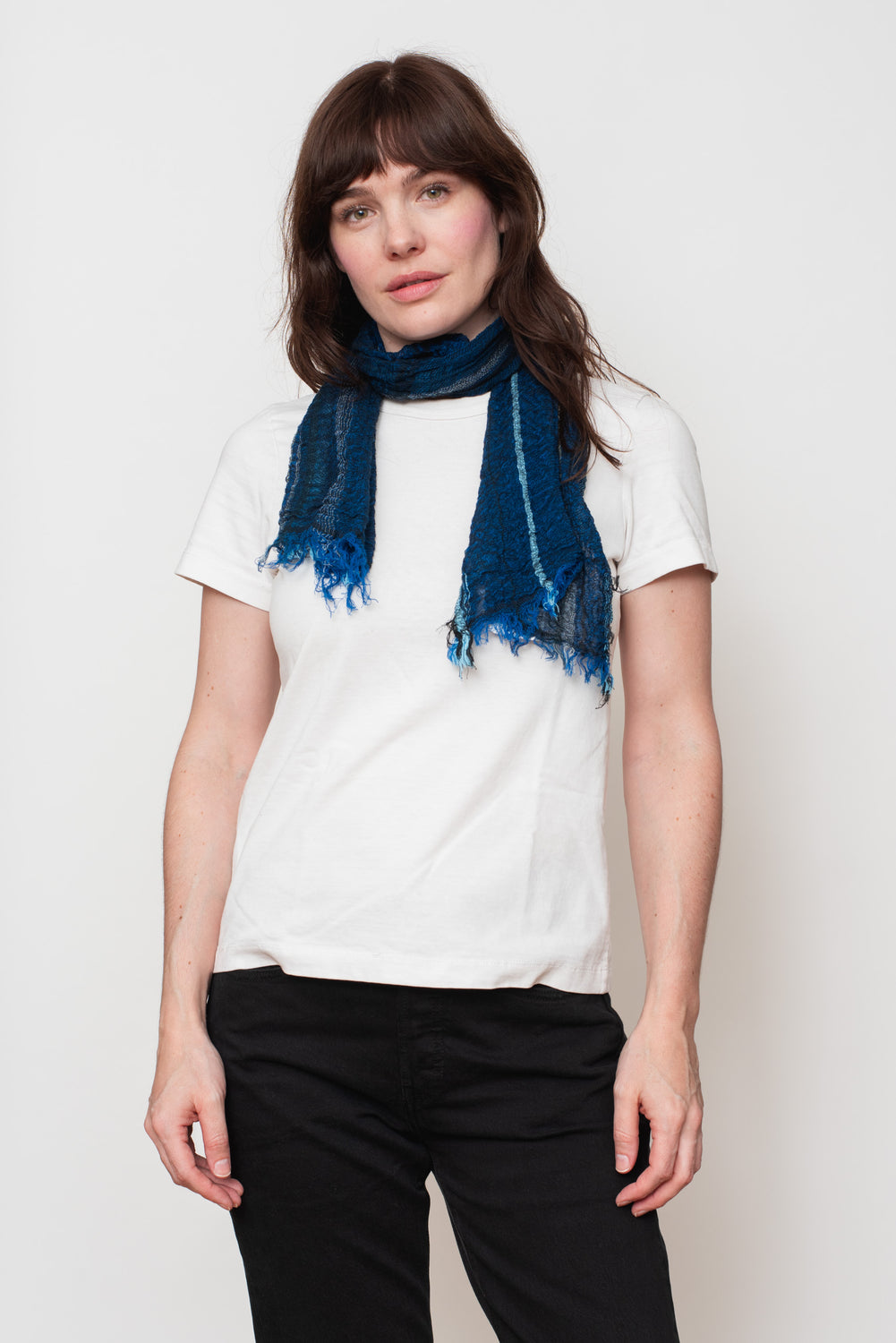 Woven Cotton Small Shawl 31