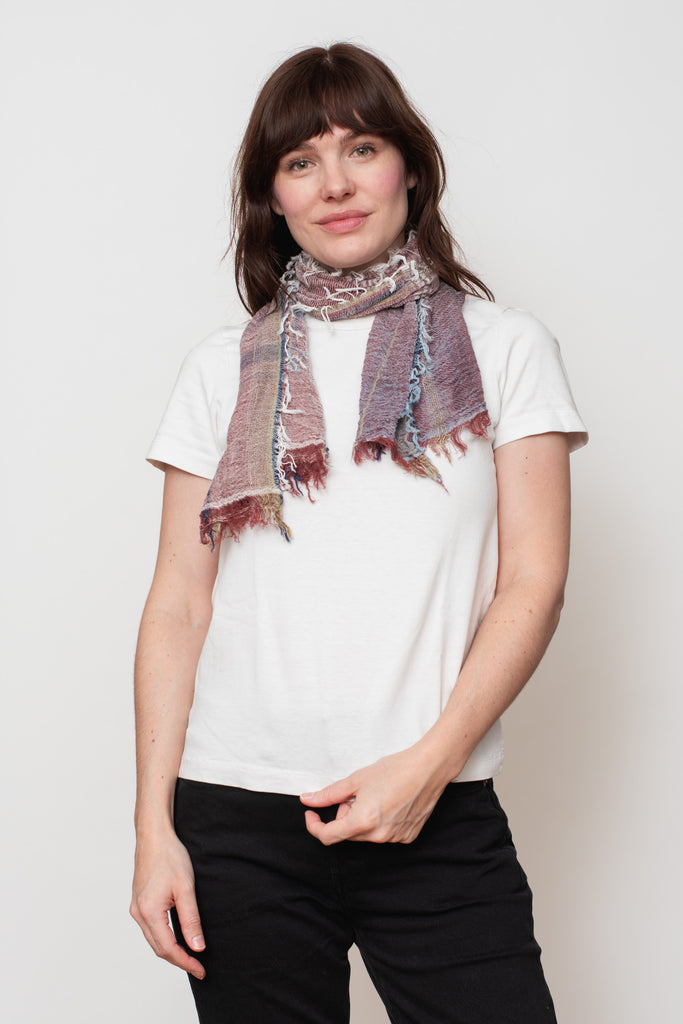 Woven Cotton Small Shawl 34