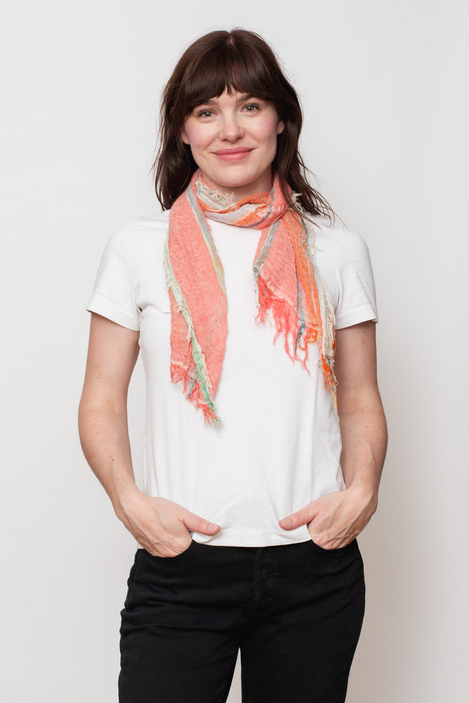 Woven Cotton Small Shawl 10