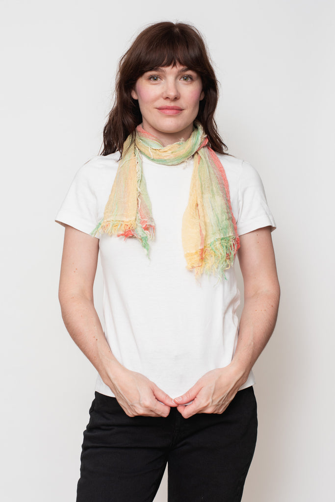 Woven Cotton Small Shawl 12