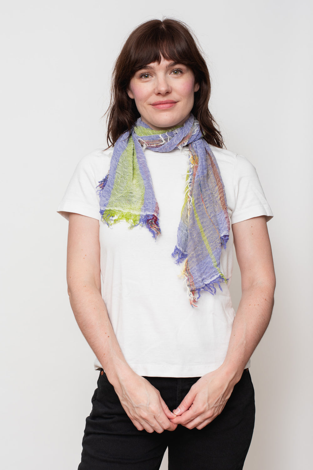 Woven Cotton Small Shawl 24