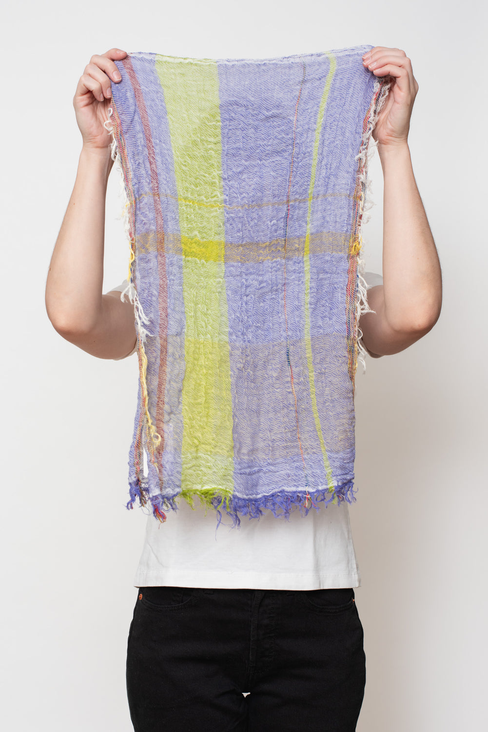 Woven Cotton Small Shawl 24