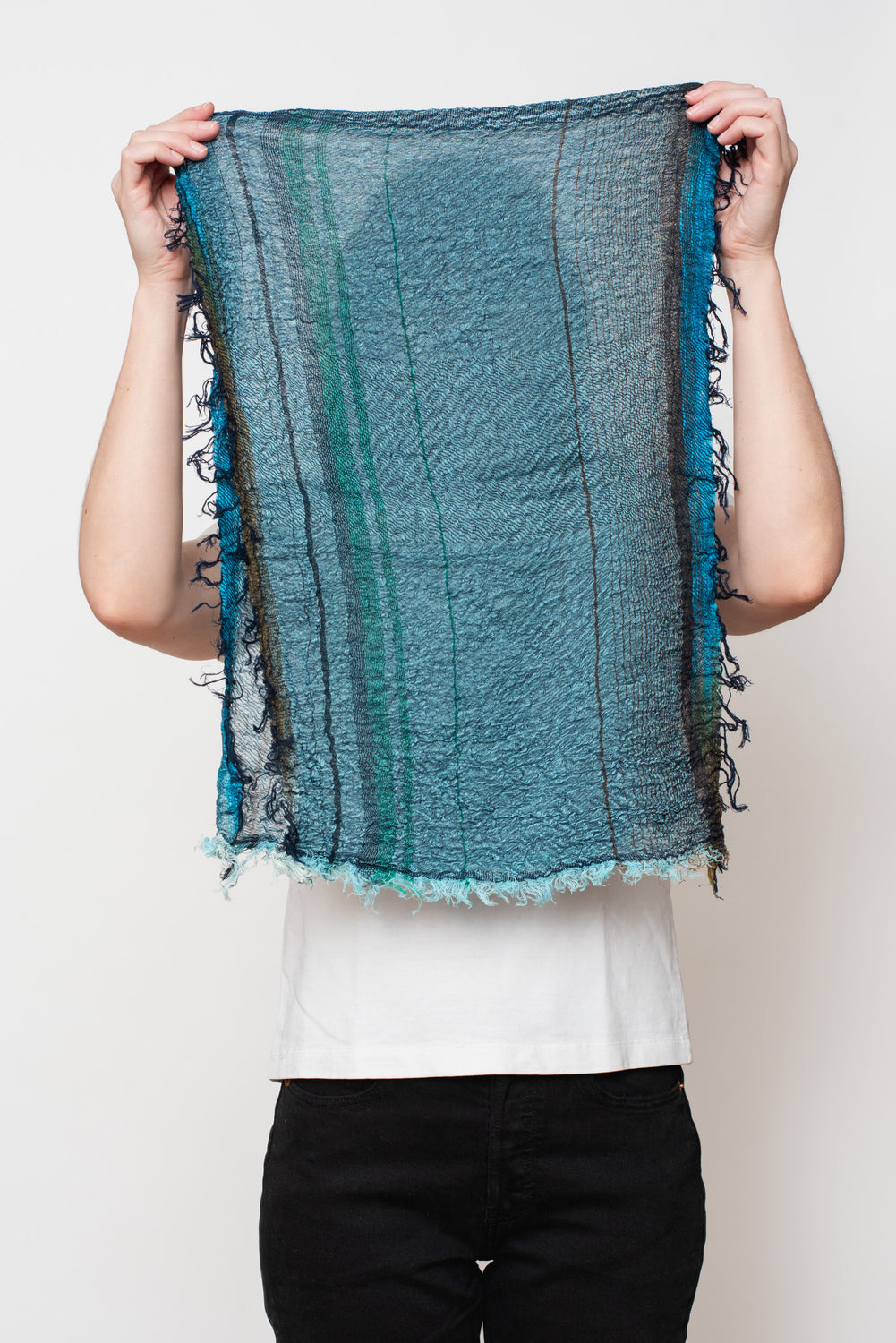 Woven Cotton Small Shawl 14