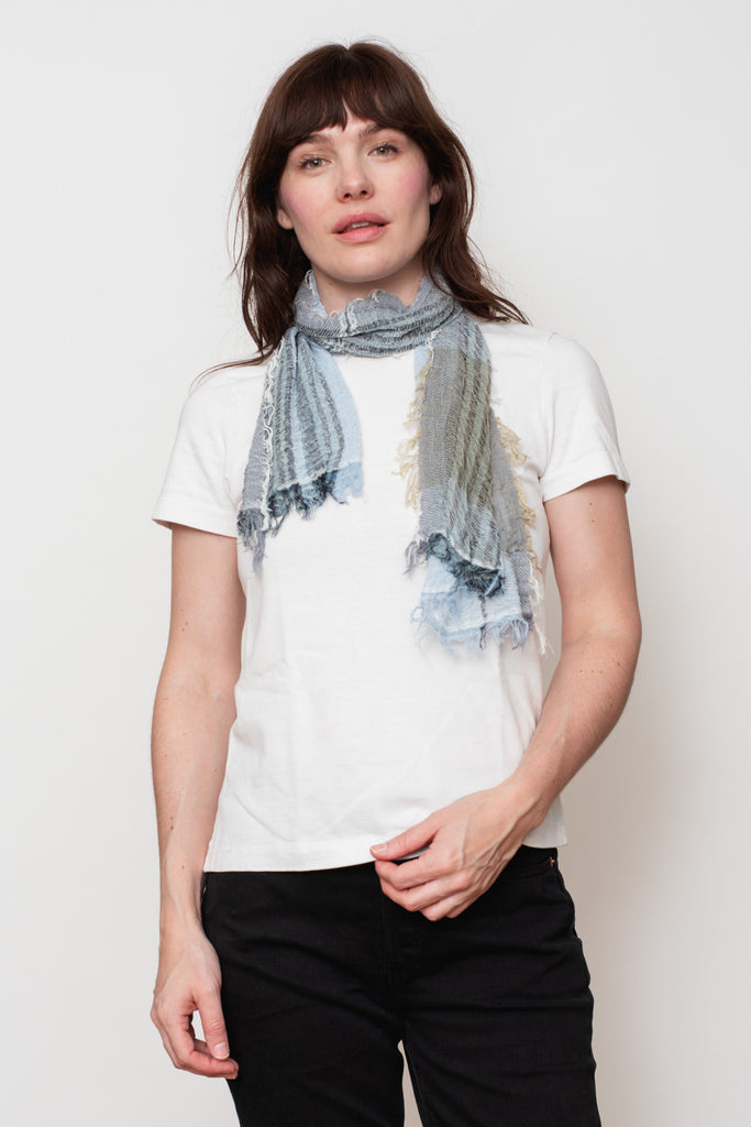 Woven Cotton Small Shawl 15