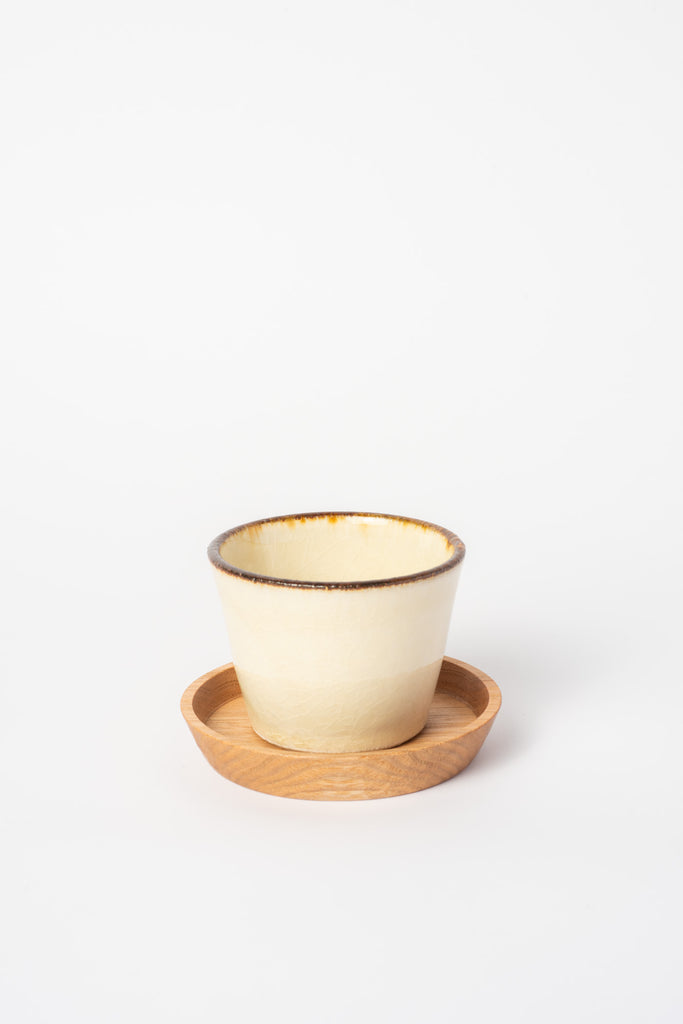 Round Coaster Japanese Walnut