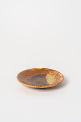 Small Ceramic Plate with Chestnut, Vintage