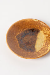 Small Ceramic Plate with Chestnut, Vintage