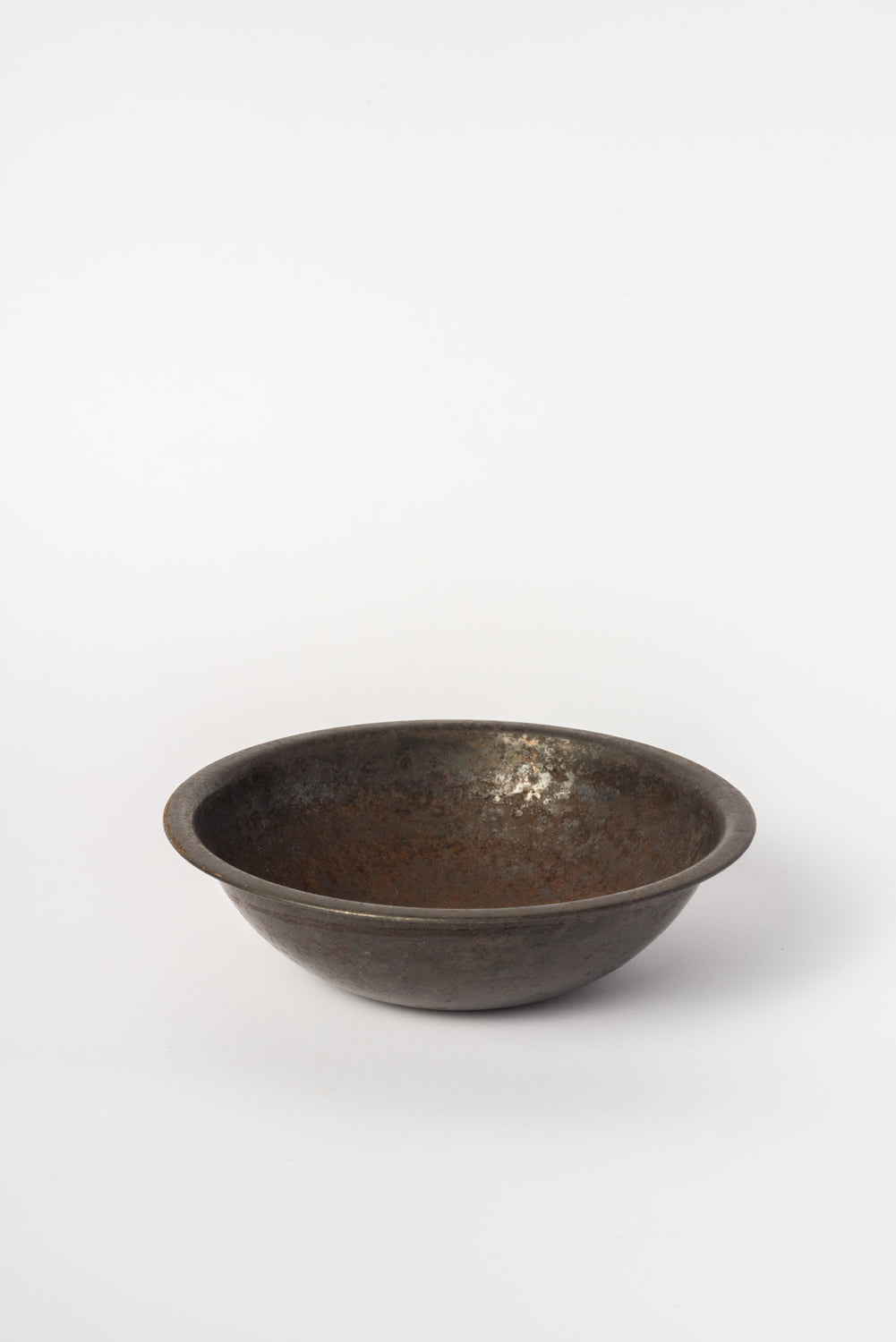 Vintage Japanese Metal Glass Blowing Bowls