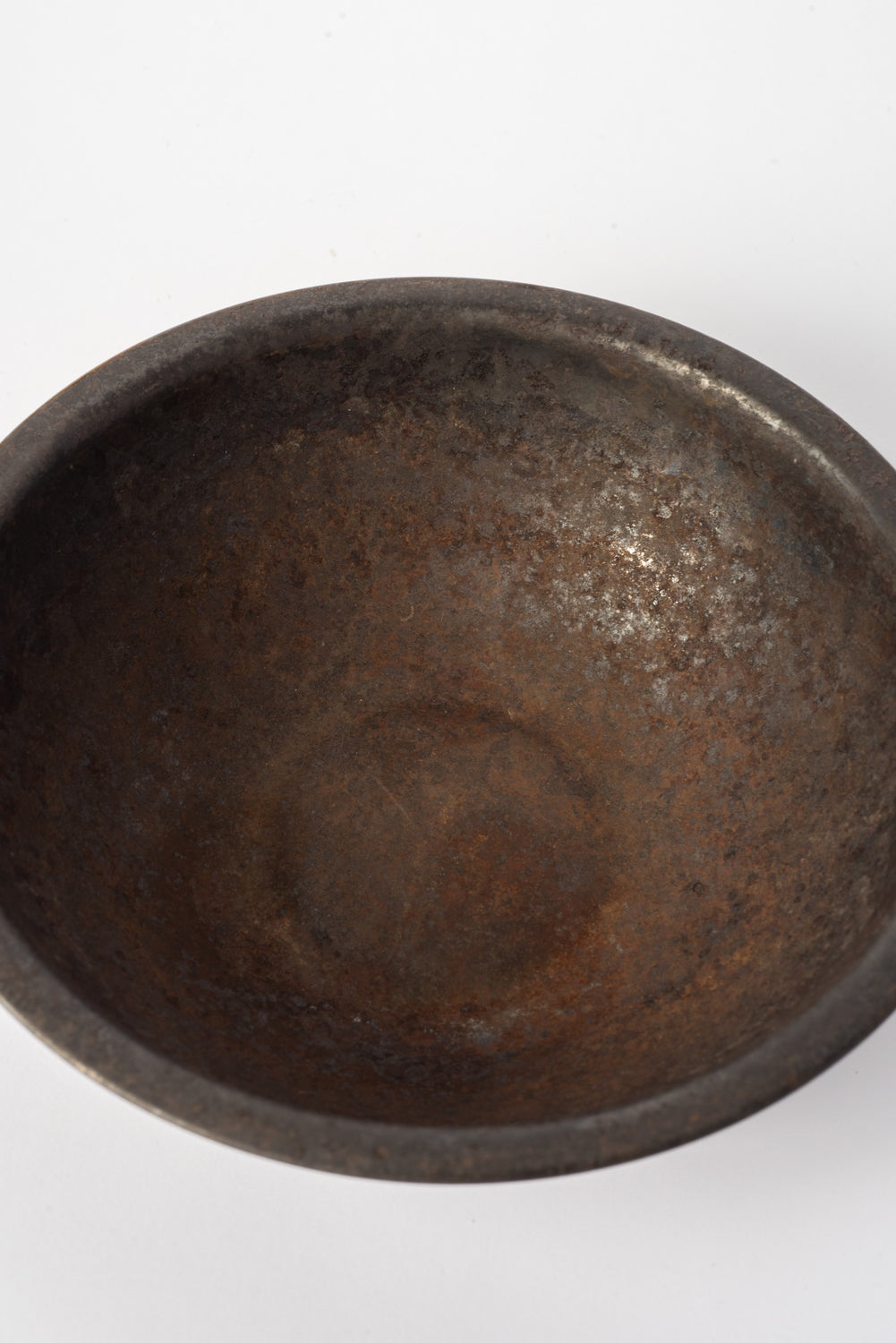 Vintage Japanese Metal Glass Blowing Bowls