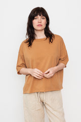 Undyed Cotton Pullover Camel