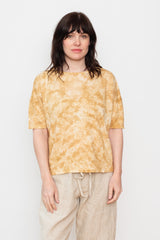 Natural Hand Dye Linen Pullover Terracotta