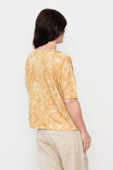 Natural Hand Dye Linen Pullover Terracotta