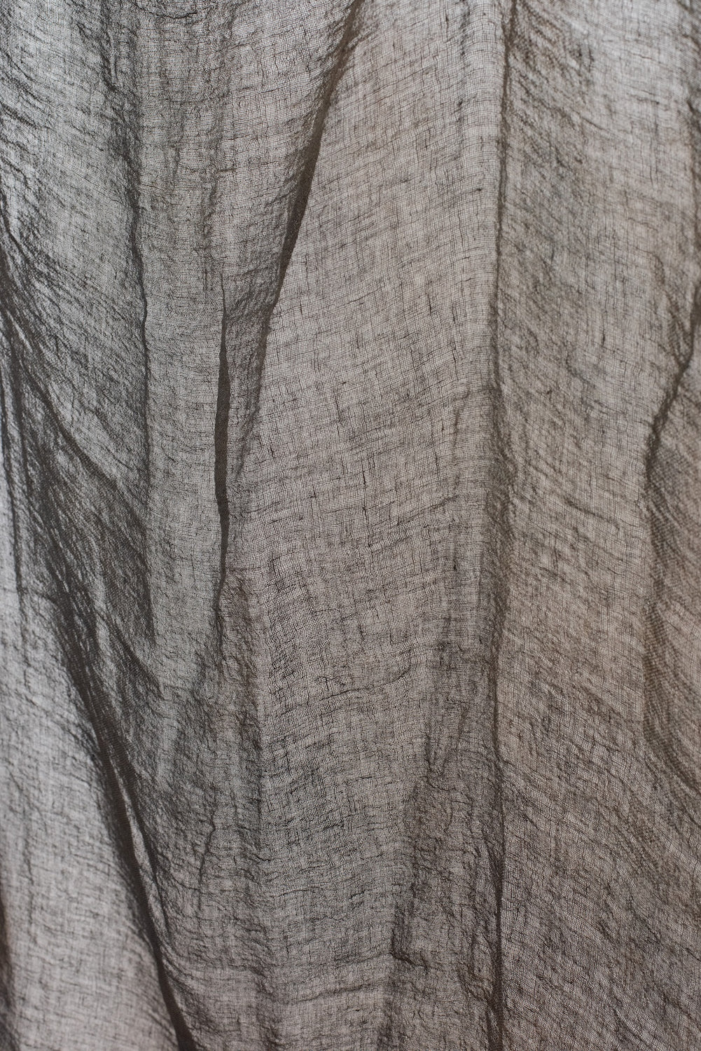 Naturallly Dyed Linen Gauze Hanging