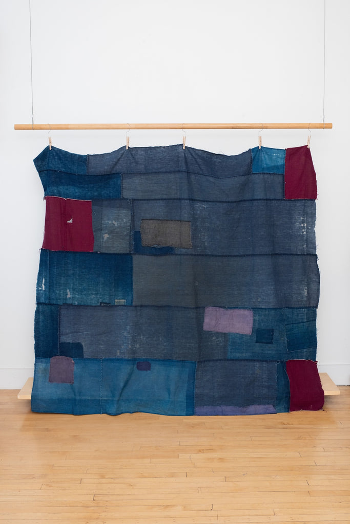 Vintage Japanese Large Boro Textile
