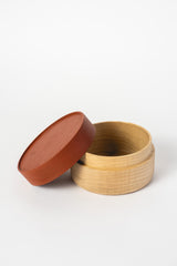 Hako Soji Wide Container Small, Chocolate