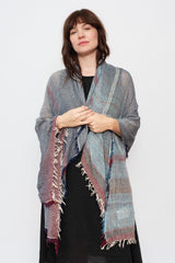 Roots Shawl BIG Cotton 13