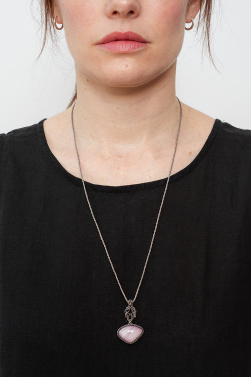 アクセサリー yasuhide ono silk cord necklace Yasuhide Ono – Moth