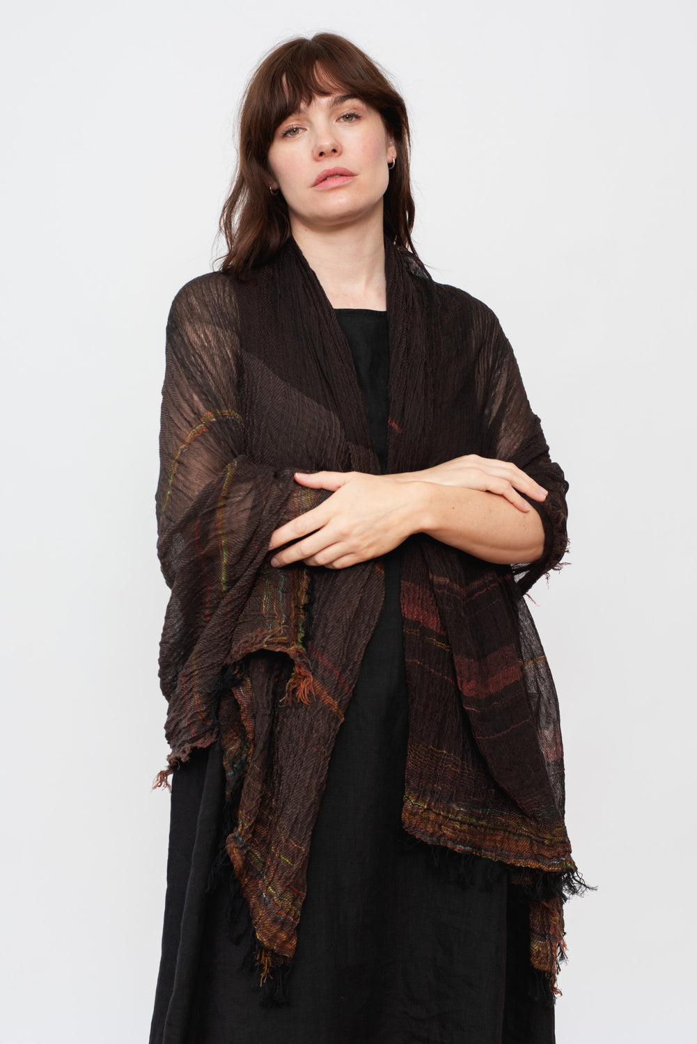 Roots Shawl BIG Cotton 06