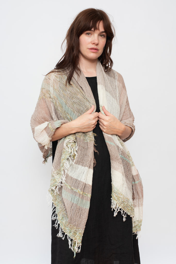 Roots Shawl BIG Cotton 10