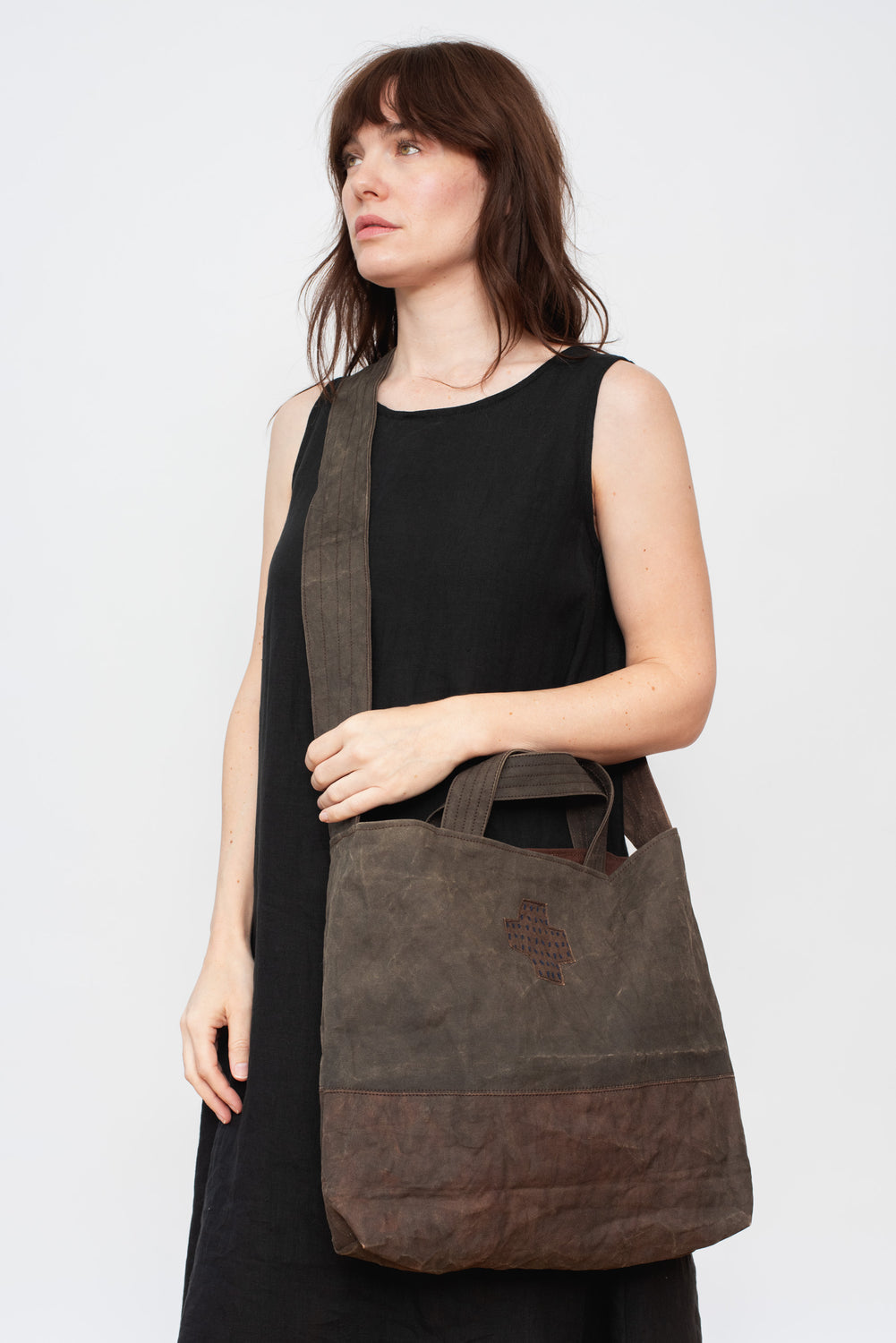 Persimmon Dyed Two Way Bag B