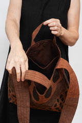 Persimmon Dyed Two Way Bag A