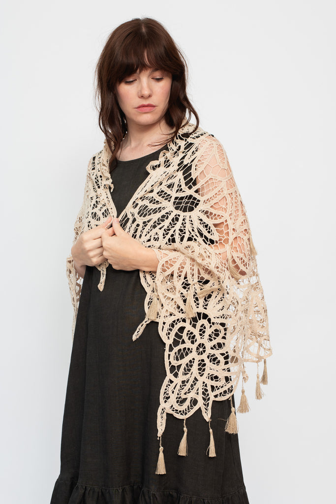 Battenberg Lace Shawl