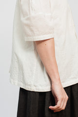Panama Stripe Shawl Collar Shirt