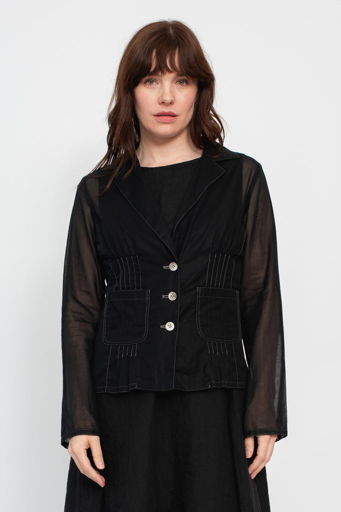 Vintage Sheer Women's Jacket or Blouse