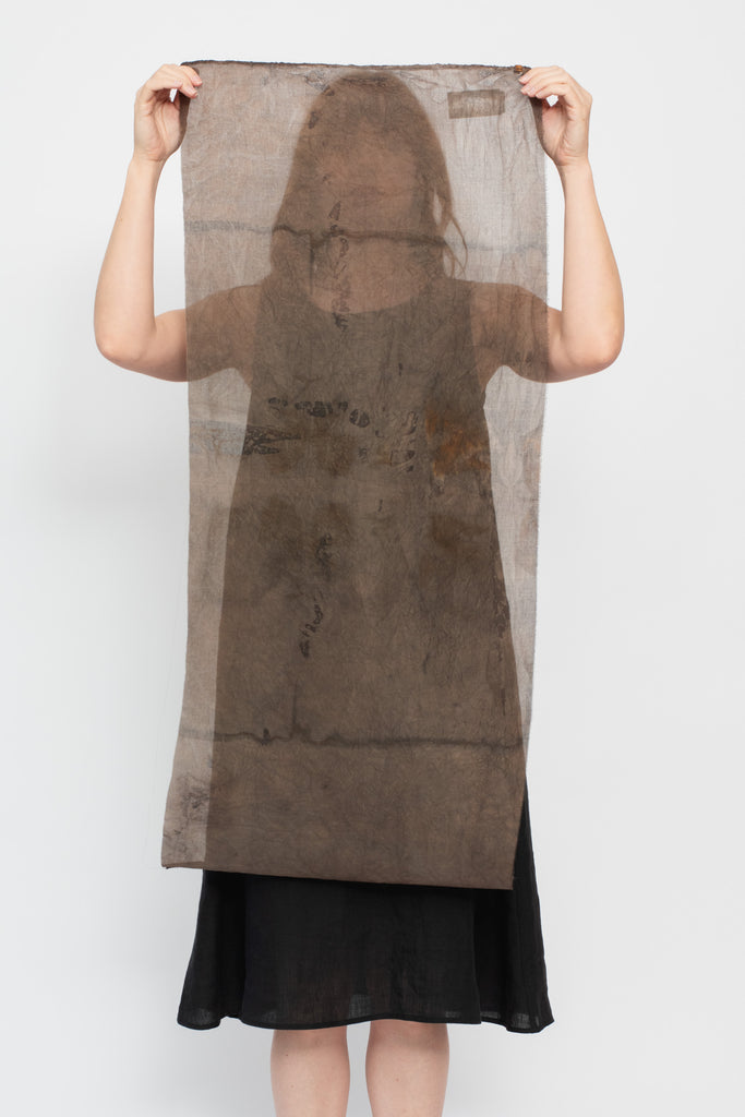 Kakishibu Dyed Cotton Textile 07