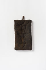 Rust and Kakishibu Pot Mat Medium